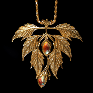 Golden Vine Necklace