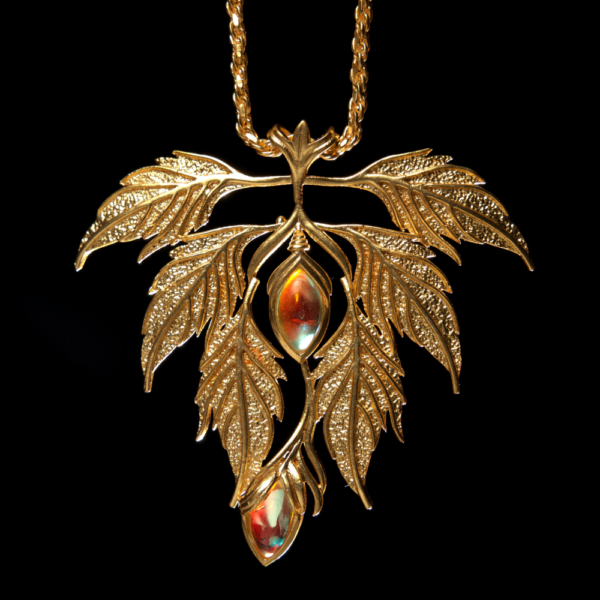 Golden Vine Necklace - Image 2