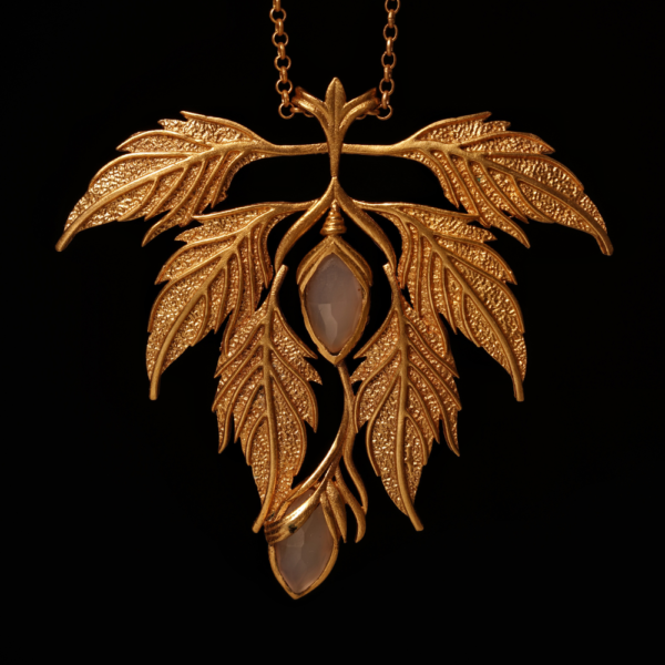 Golden Vine Necklace - Image 5