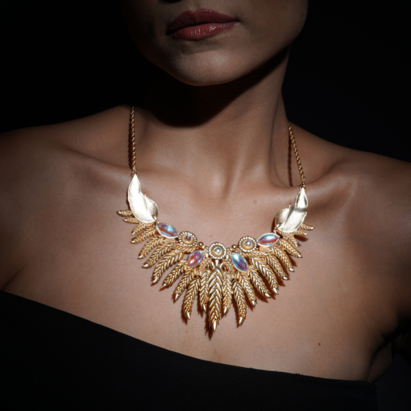 Barley Gold Necklace - Image 3