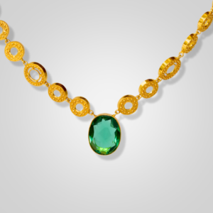 Emerald Elegance necklace