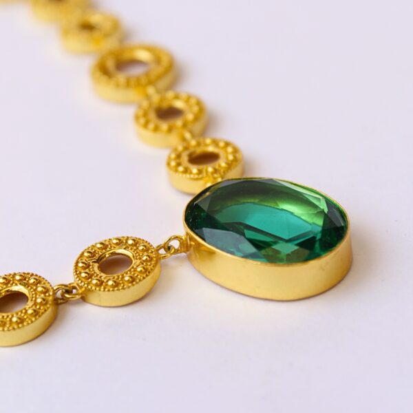 Emerald Elegance necklace - Image 4