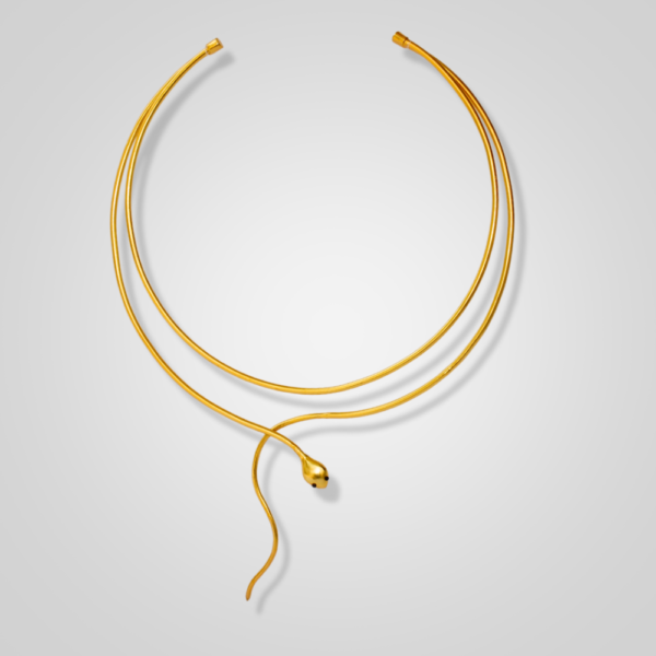 Gilded Serpentine Necklace - Image 2