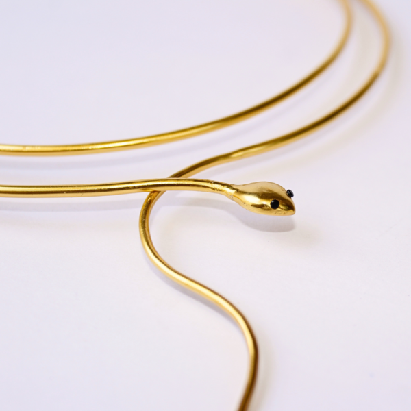 Gilded Serpentine Necklace - Image 4