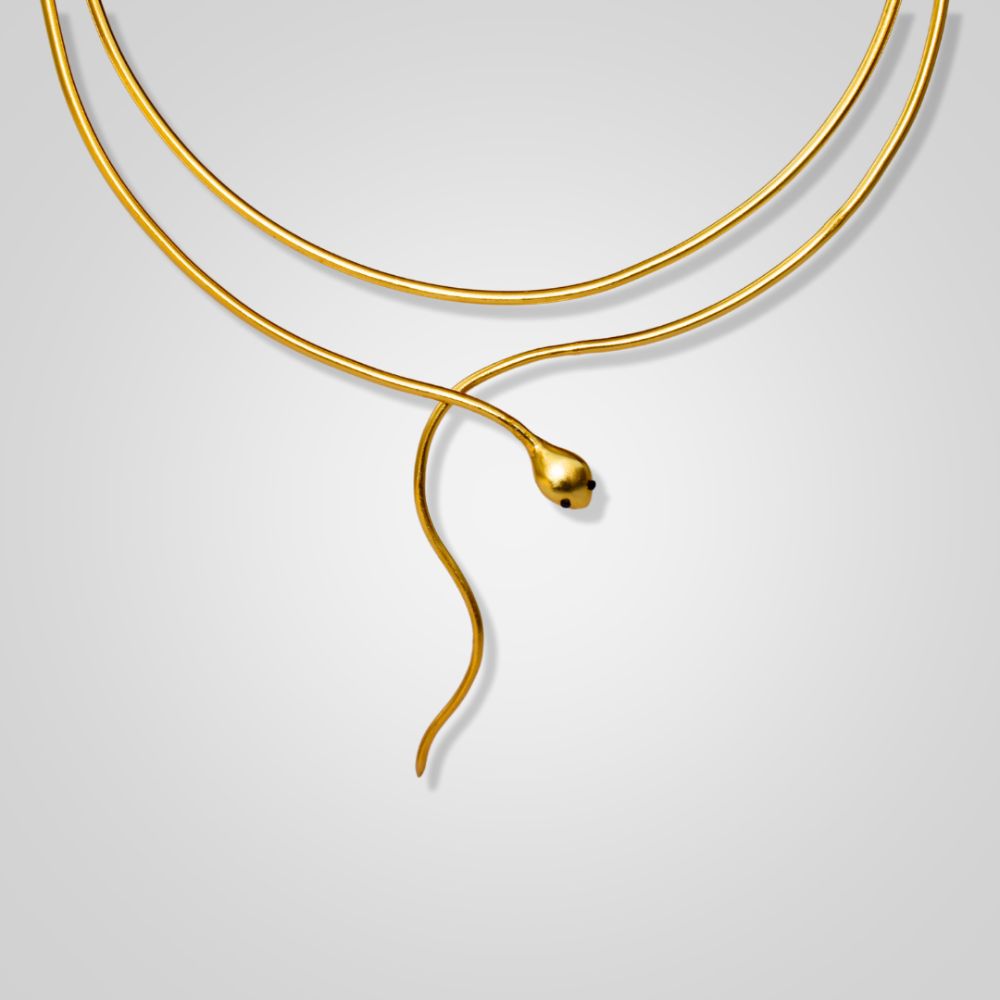 gold plated necklace for women
