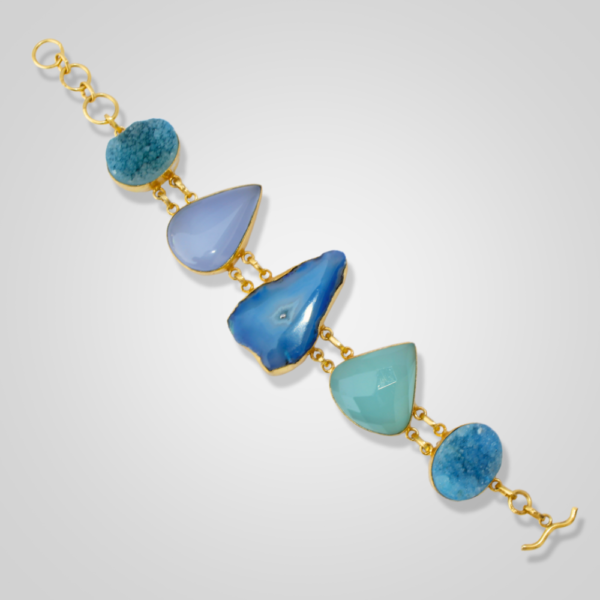 Ocean Tide Agate Bracelet - Image 2