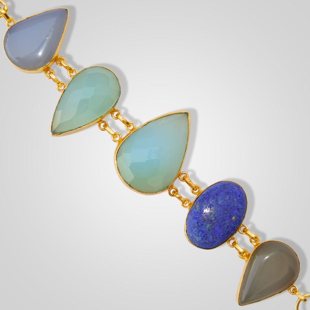 22K gold plated necklace for women