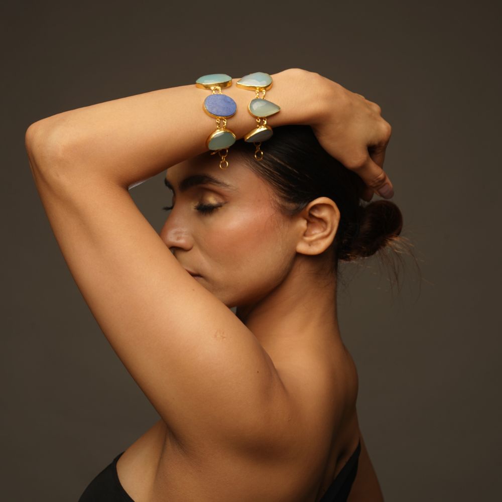 22K gold plated necklace for women