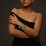 22K gold plated necklace for women