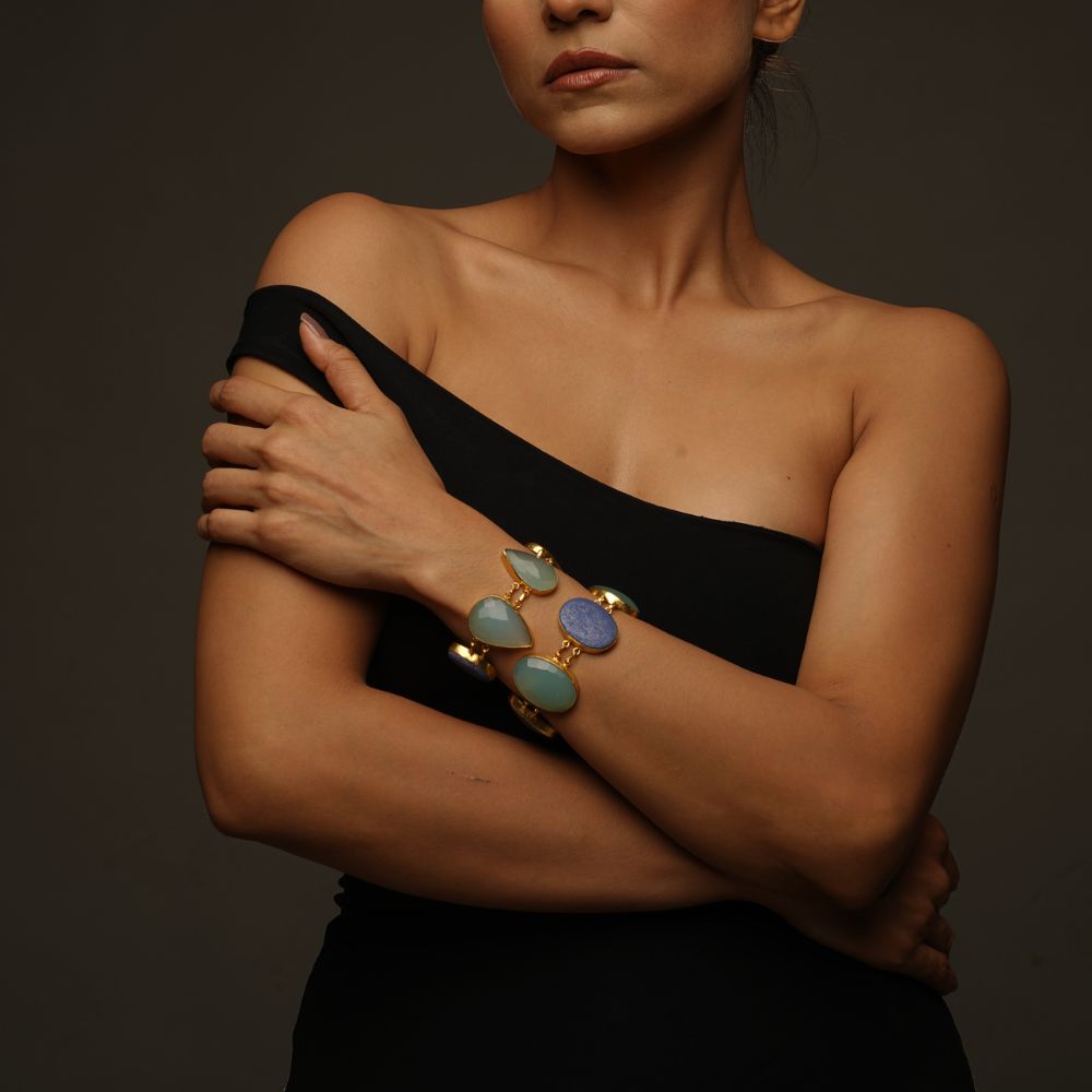 22K gold plated necklace for women