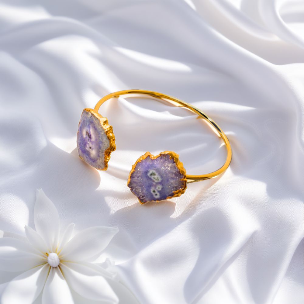 22k gold plated charm bracelet