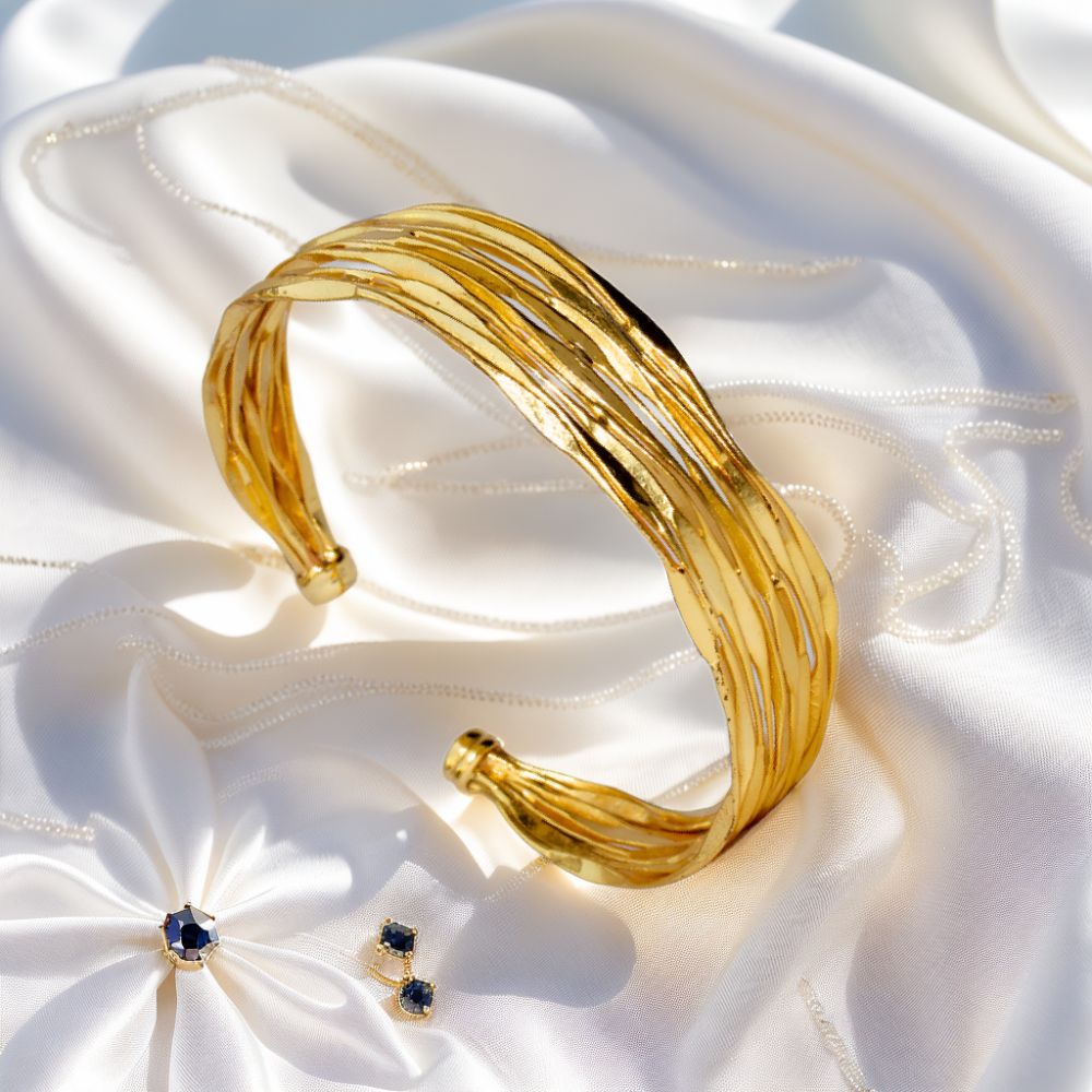 gold plated bracelet for women