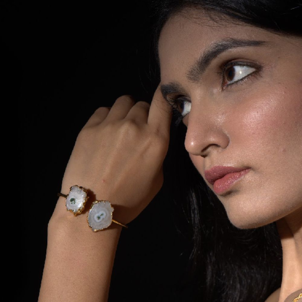 22k gold plated charm bracelet