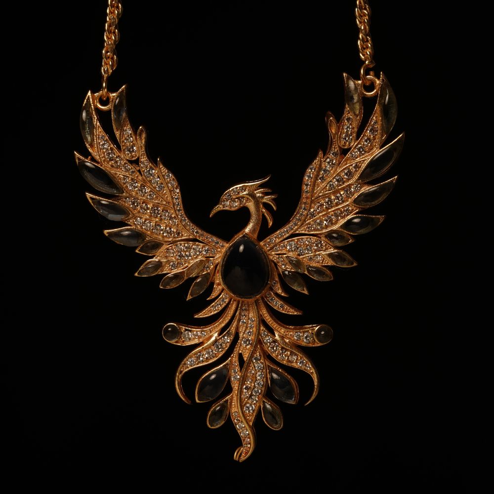 22k gold plated pendant for women