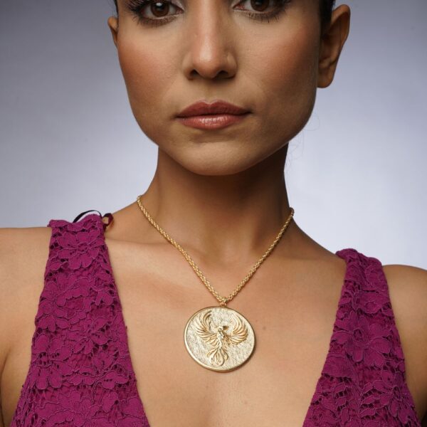 gold plated pendant for women